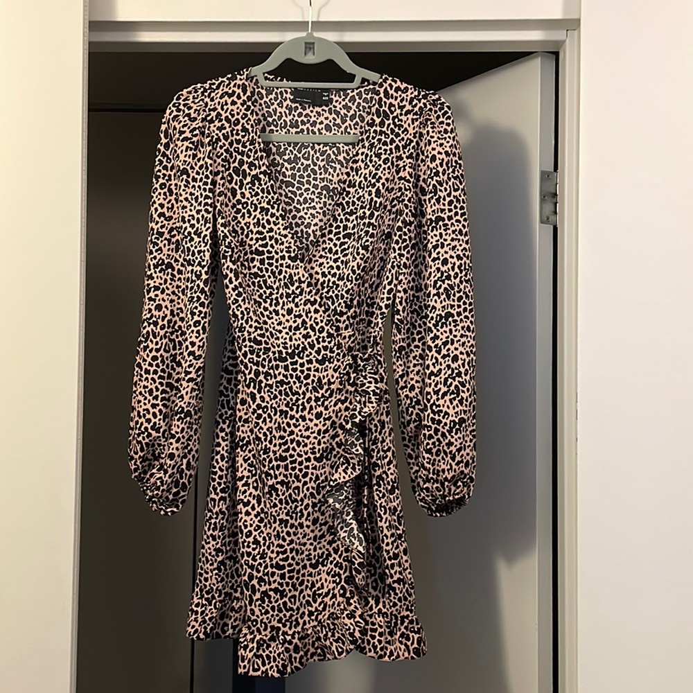 ASOS Leopard tie dress